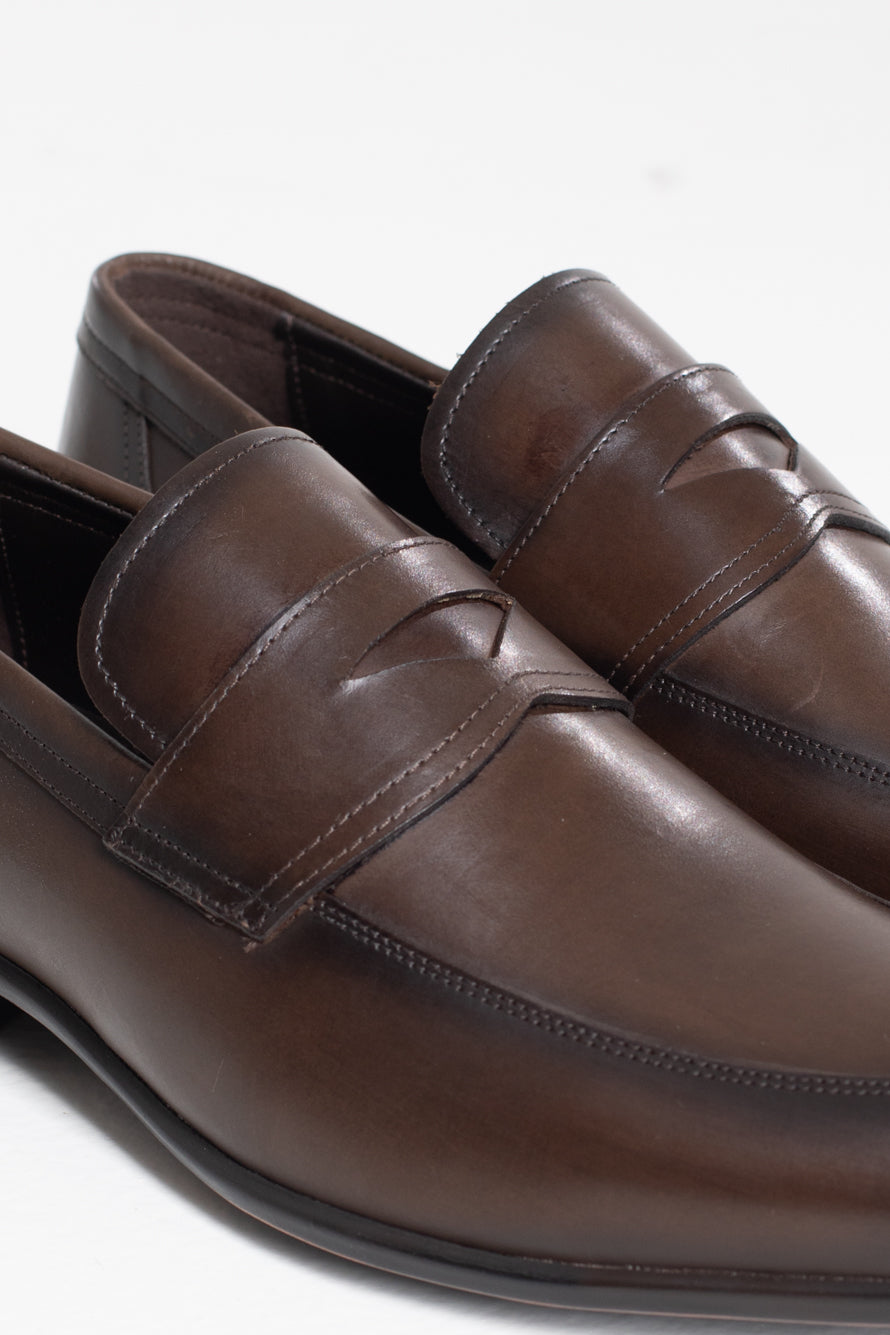Sapato Mocassim Gravata Premium - Cafe