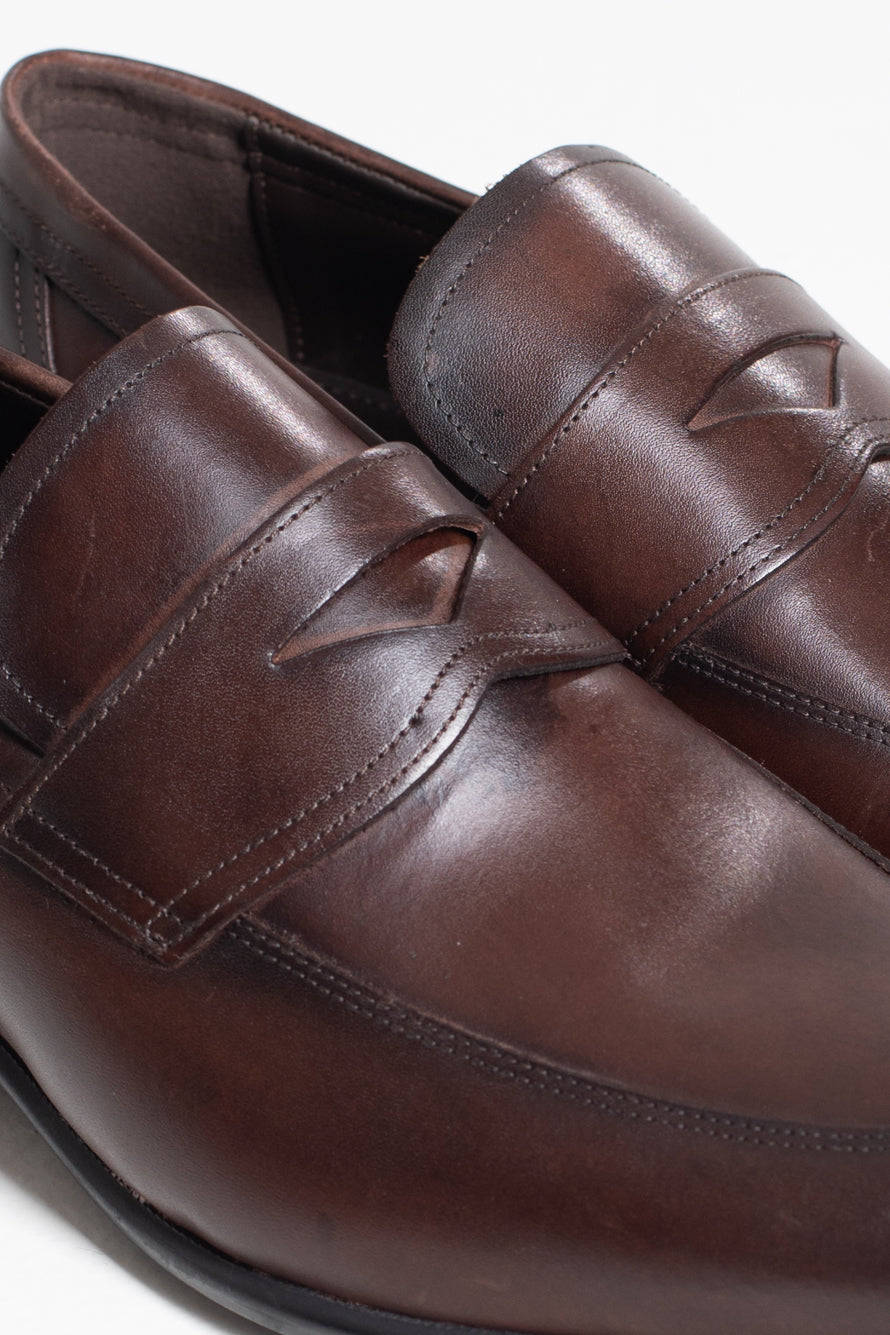 Sapato Mocassim Gravata Premium - Marrom