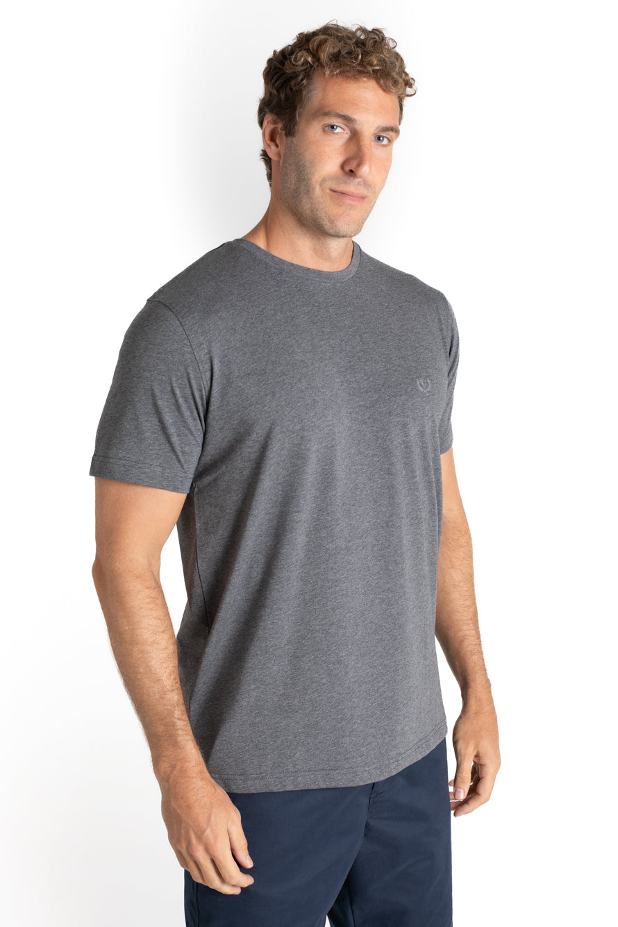 Camiseta Careca Lisa - Grafite