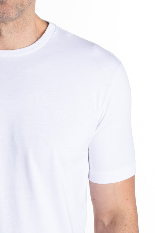 Camiseta Manga Curta Algodão Soft - Branco