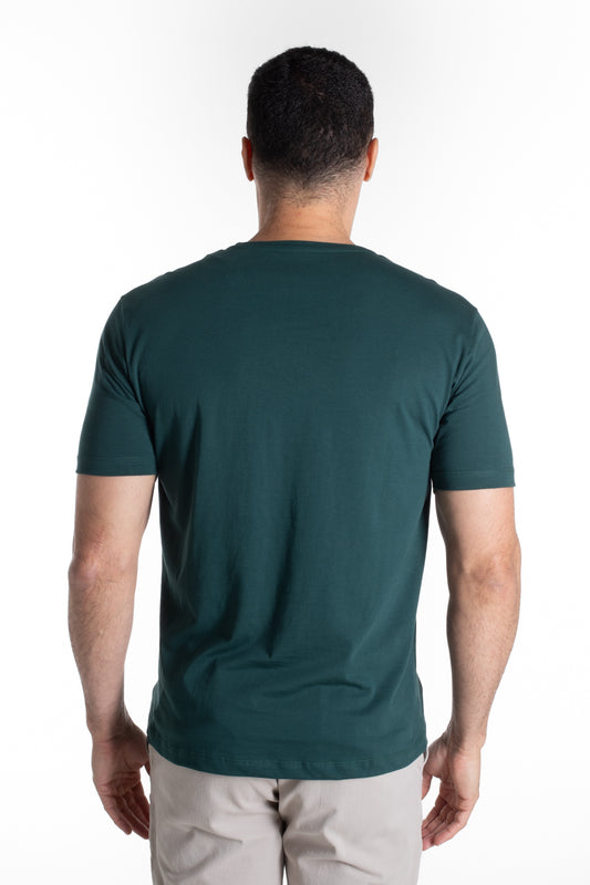Camiseta Manga Curta Algodão Soft - Verde