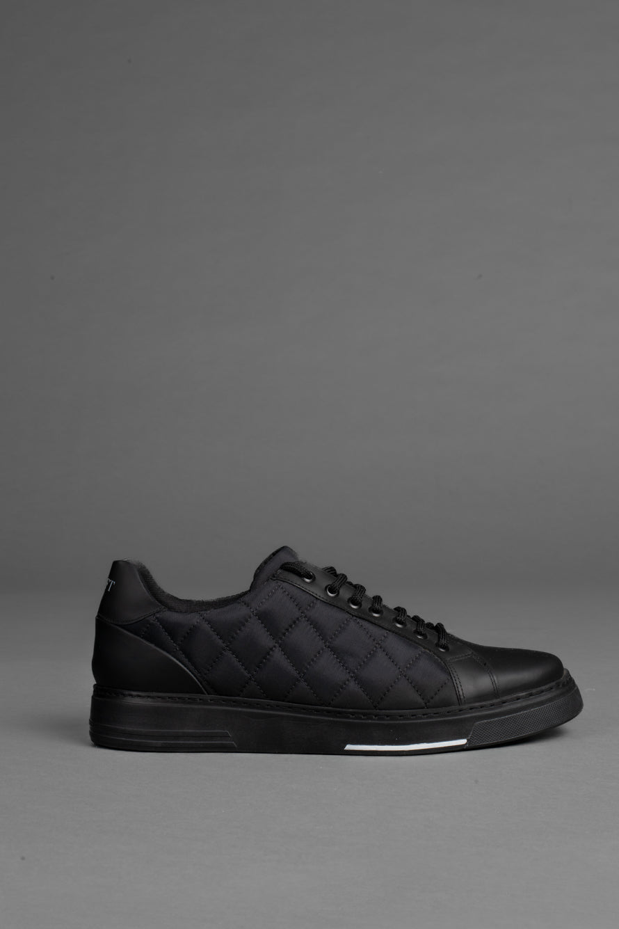 Tênis Nylon Matelasse - Preto