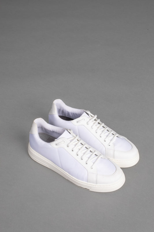 Tênis Nylon Pesponto - Branco