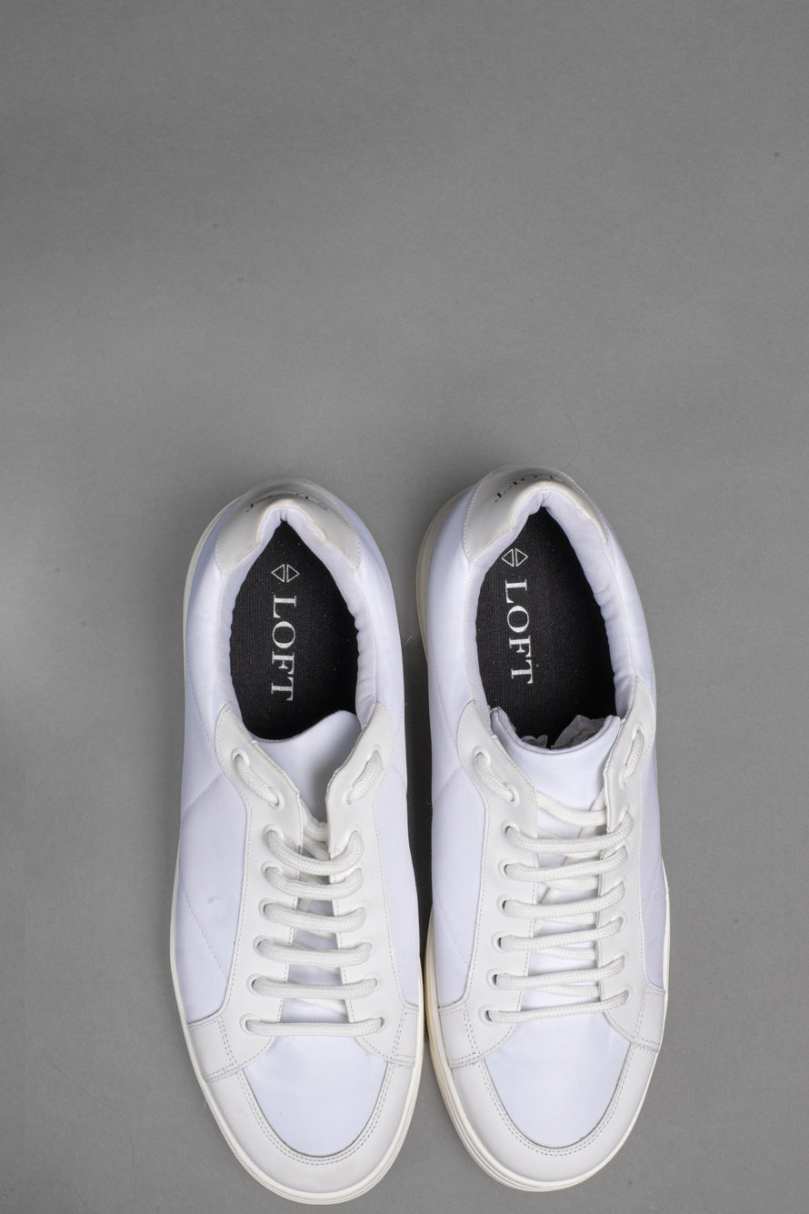 Tênis Nylon Pesponto - Branco
