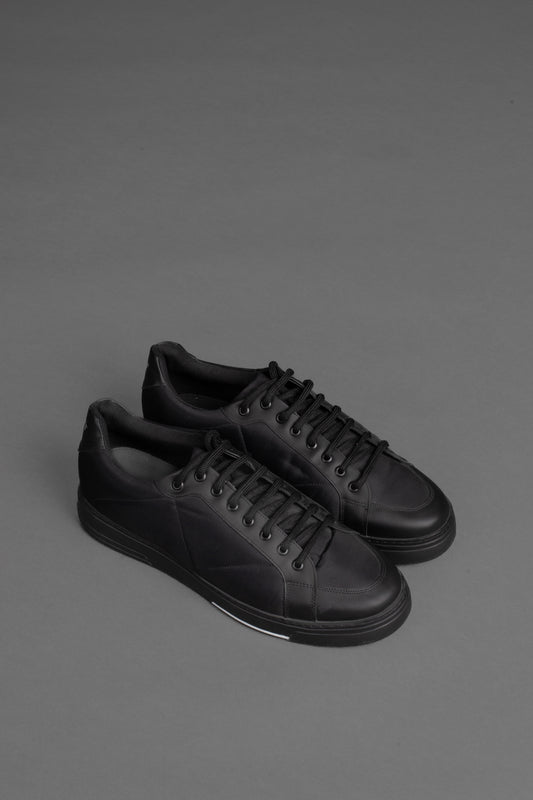 Tênis Nylon Pesponto - Preto
