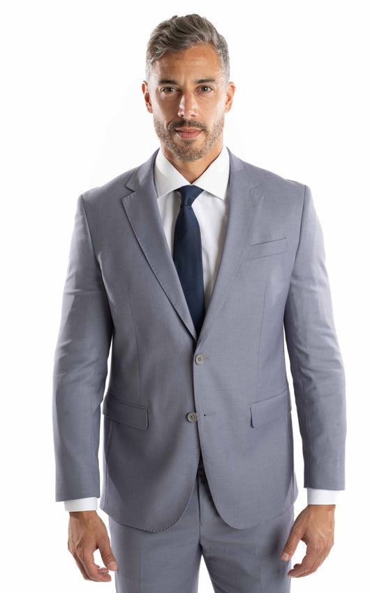 Terno New Portland Liso - Cinza Claro