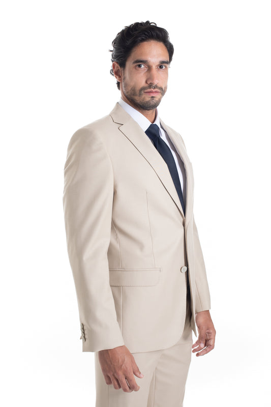 Terno New Portland Liso - Bege