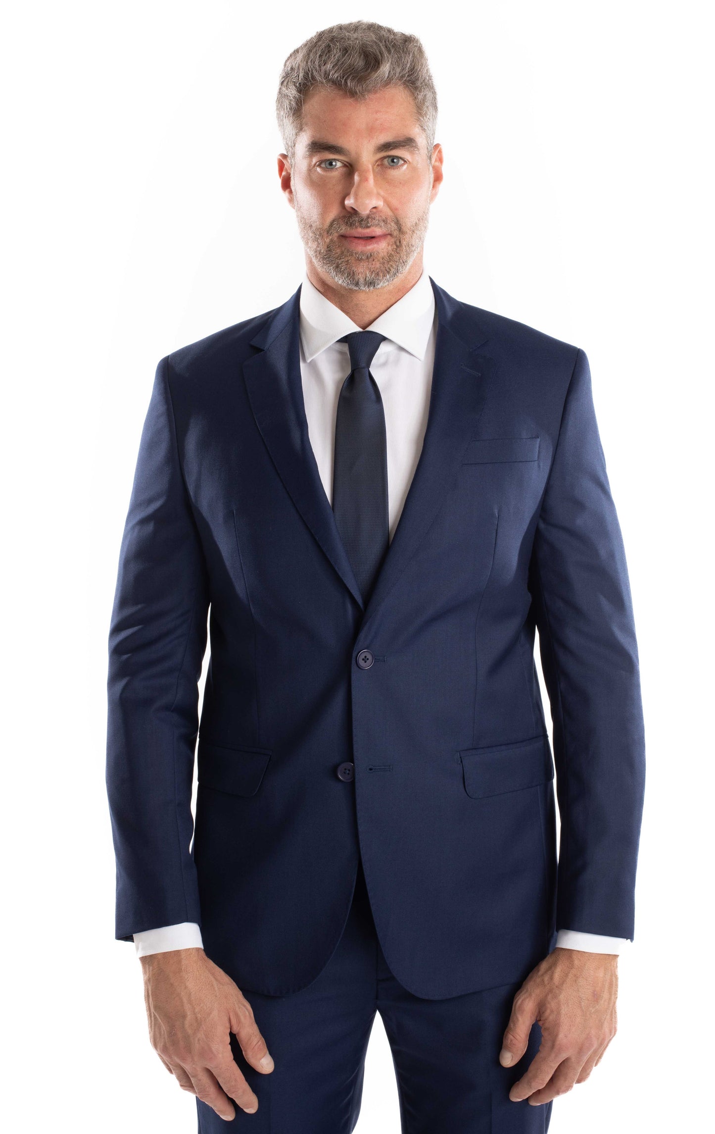 Terno Extra 2 Botões Slim - Marinho