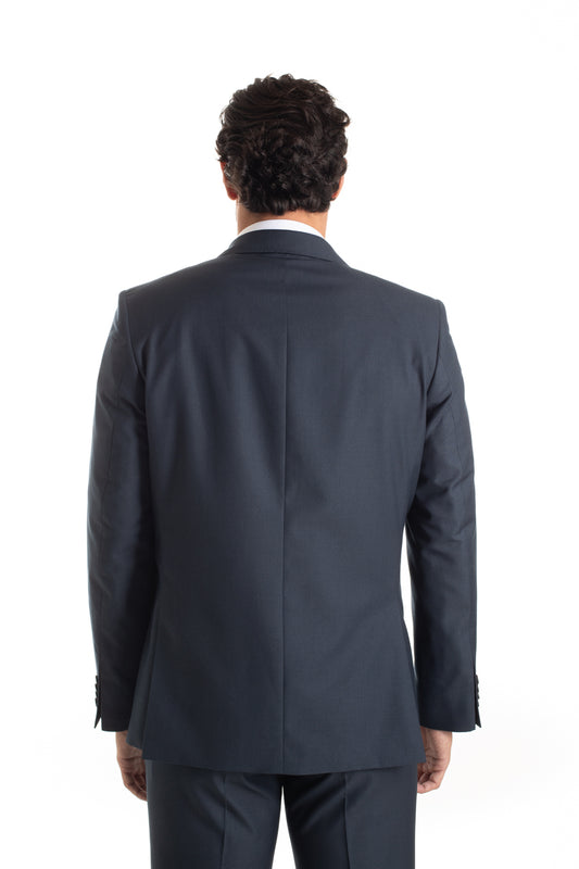 Terno Extra 2 Botões Slim - Chumbo