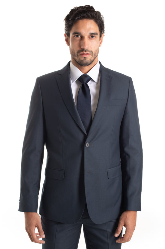 Terno Extra 2 Botões Slim - Chumbo