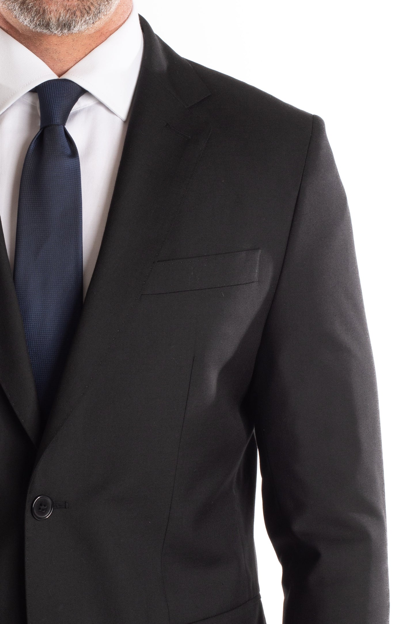 Terno Extra 2 Botões Slim - Preto