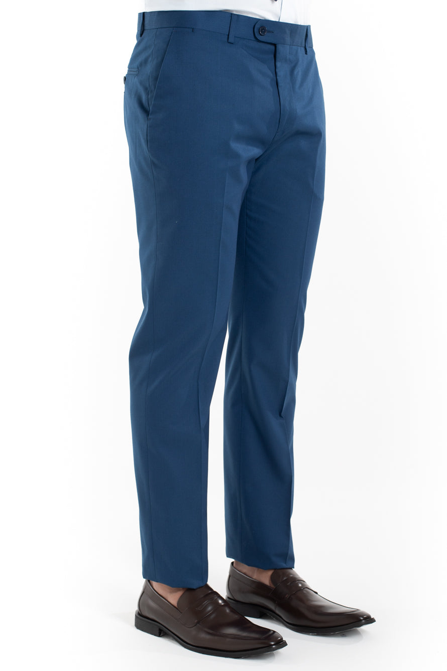 Terno New Portland Liso Poliviscose - Azul.