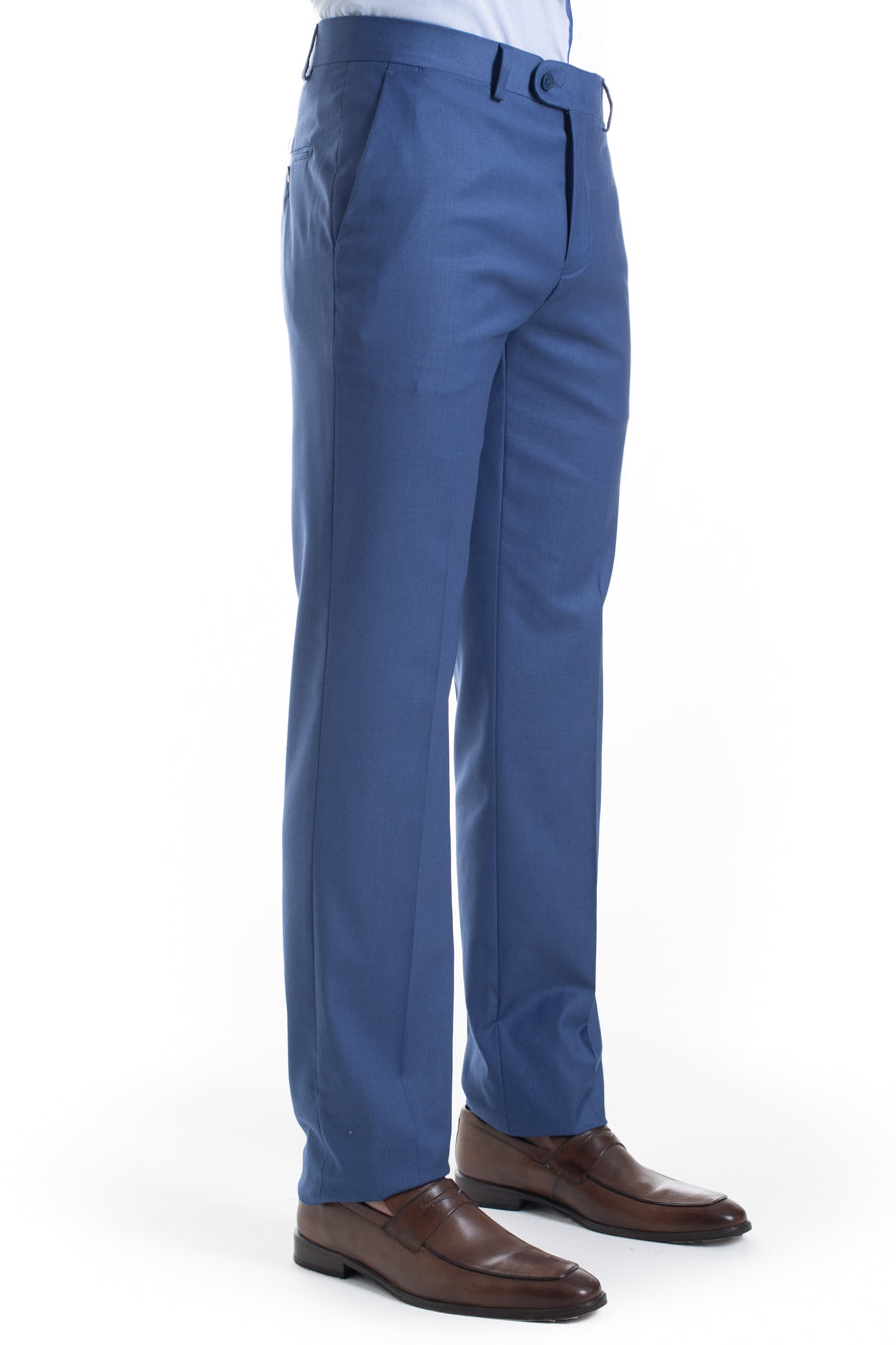 Terno Liso Liverpool Com Stretch - Azul