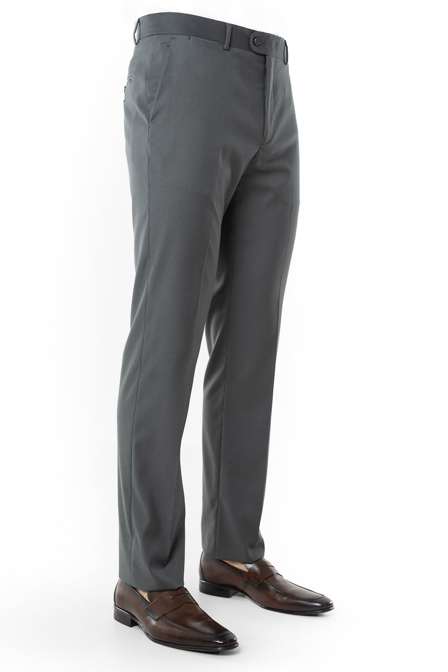 Terno Slim Liverpool Stretch - Chumbo