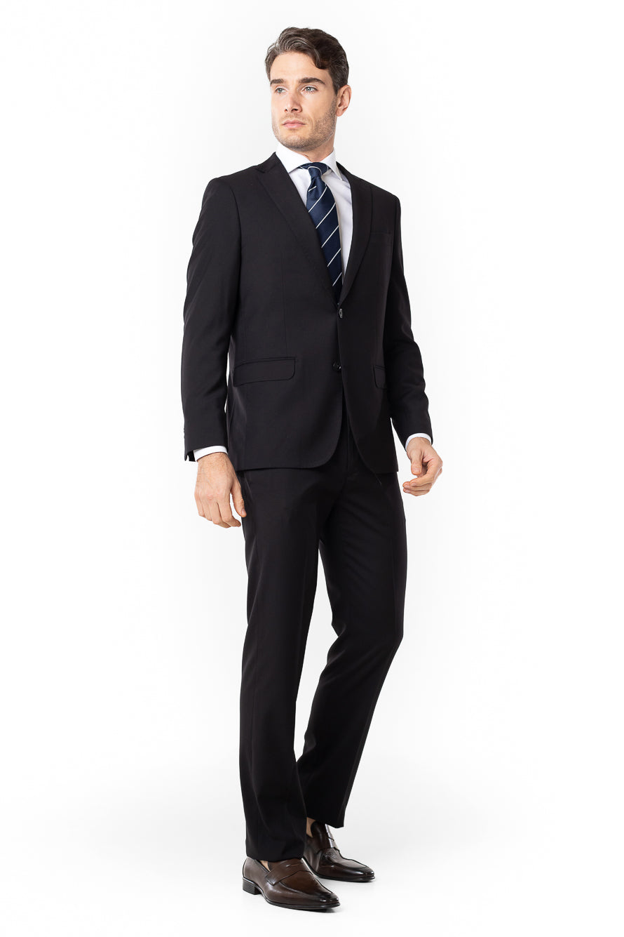 Terno Slim Liverpool Stretch - Preto