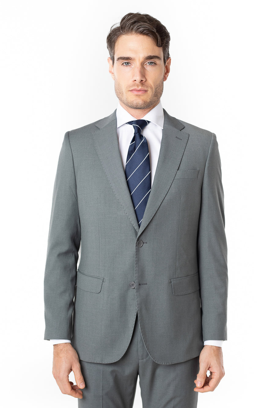Terno Slim Liverpool Stretch - Cinza