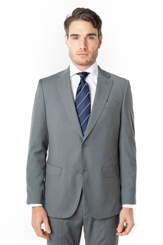 Terno Slim Liverpool Stretch - Cinza