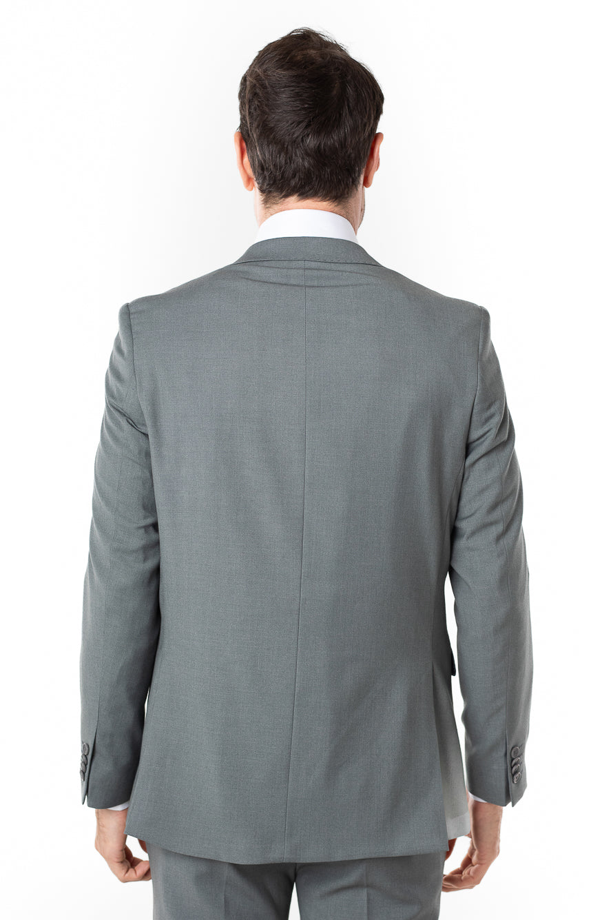 Terno Slim Liverpool Stretch - Cinza