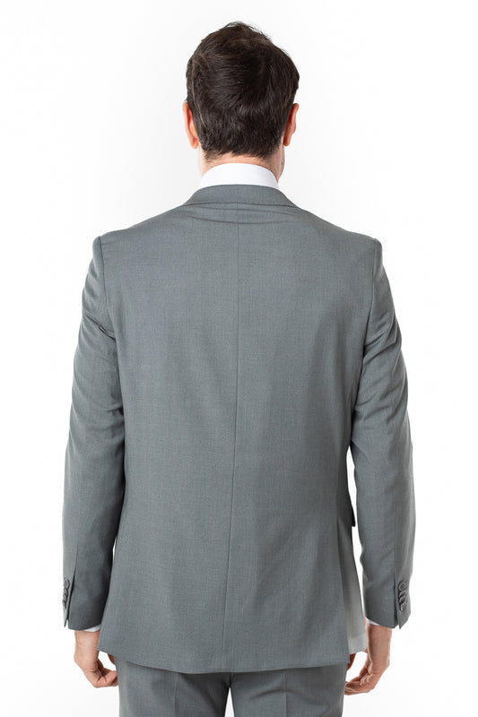 Terno Slim Liverpool Stretch - Cinza