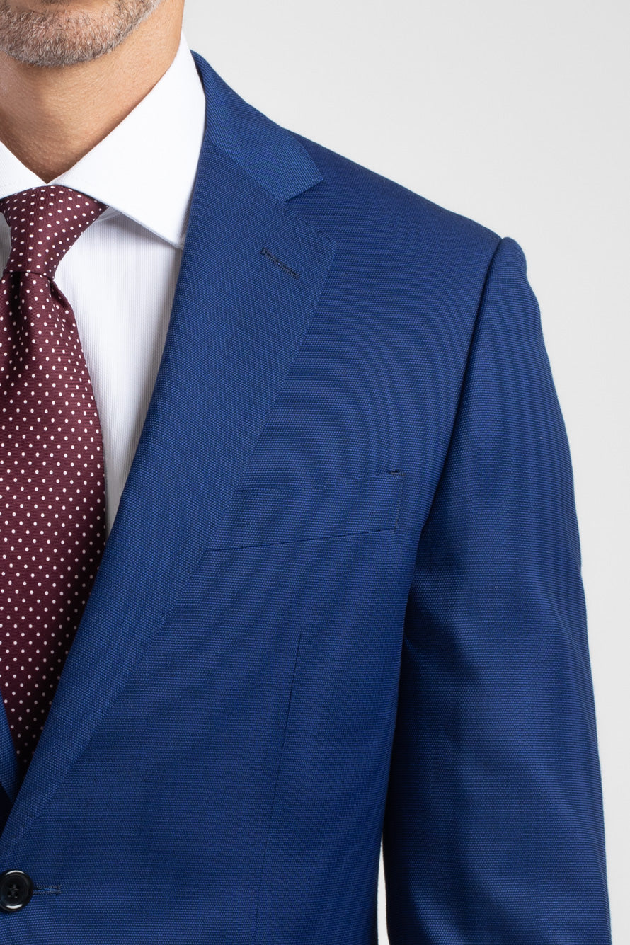 Terno 2 Botões Slim Liso Poliviscose - Royal