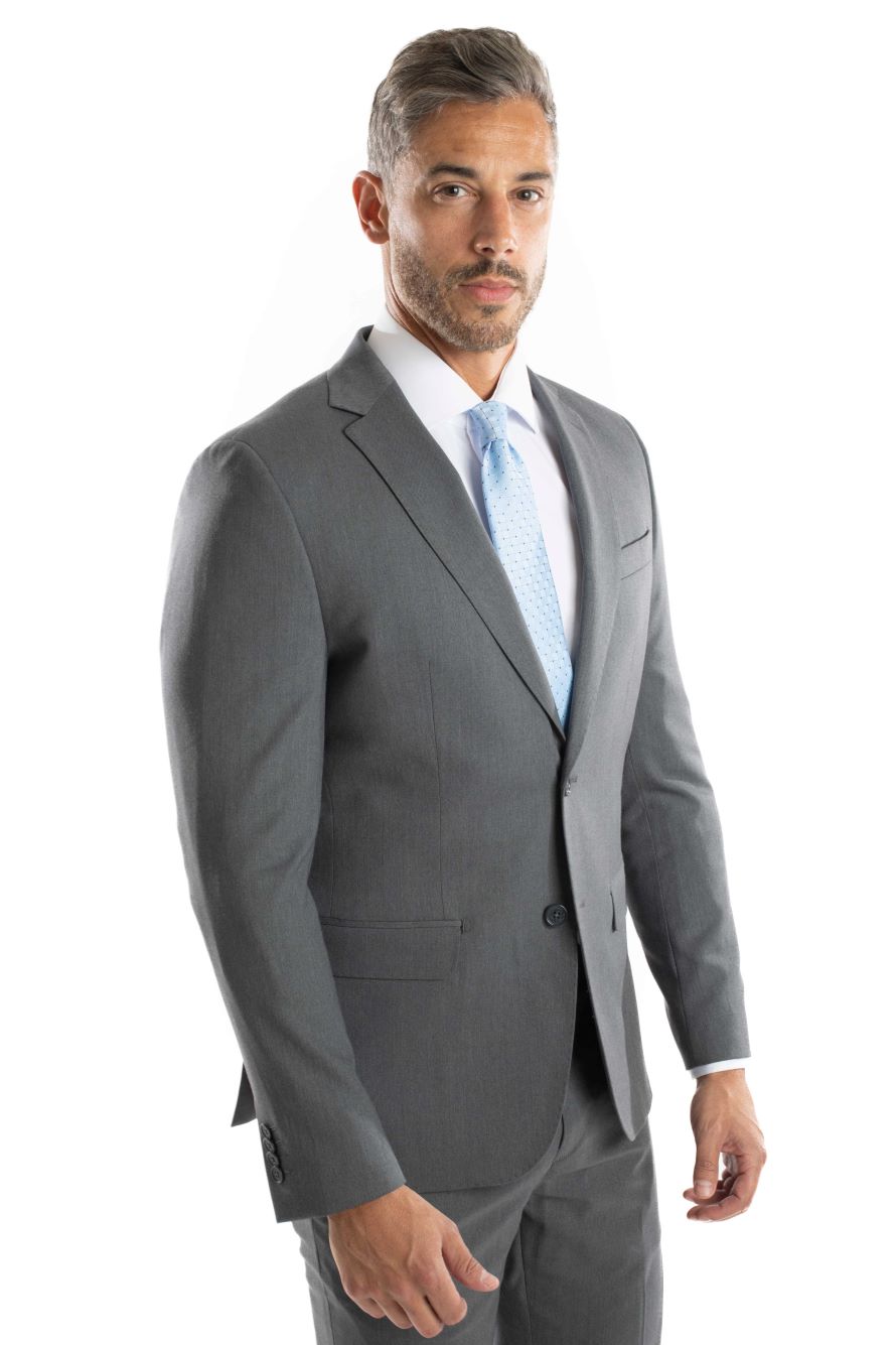 Terno 120´S Slim Premium - Cinza