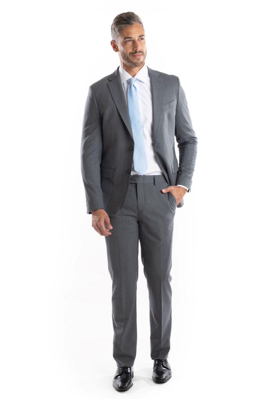 Terno 120´S Slim Premium - Cinza