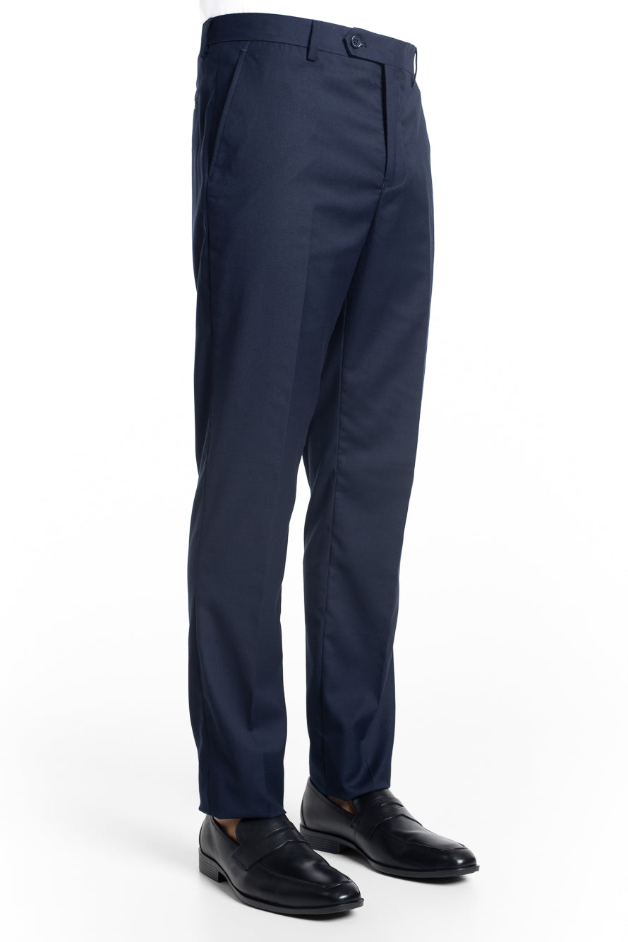 Terno Slim Liso Extra - Marinho