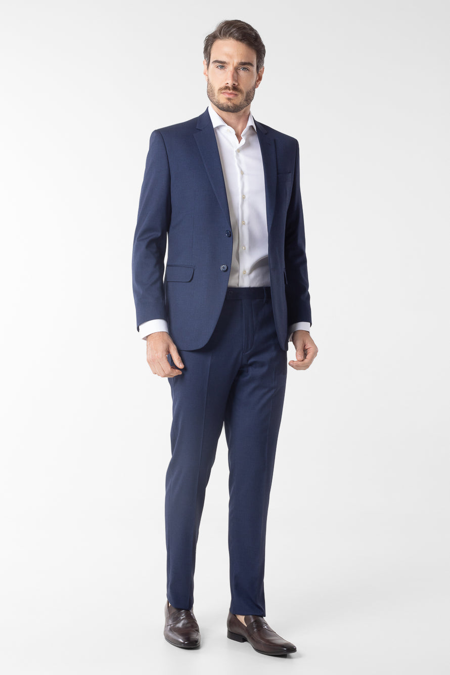 Terno Slim Cambridge Fantasia - Marinho Noite