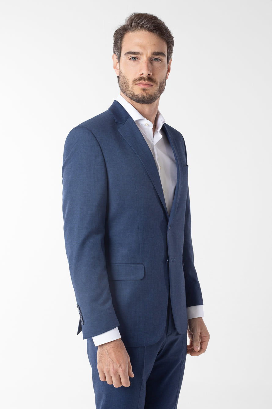 Terno Slim Cambridge Fantasia - Azul Escuro