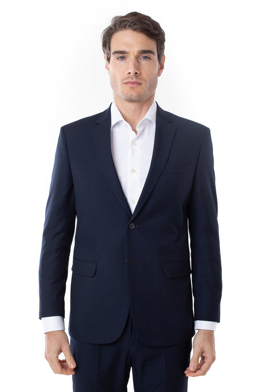 Terno Liso Slim Cambridge - Marinho Noite