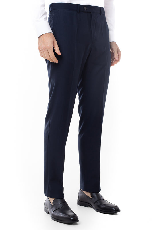 Terno Liso Slim Cambridge - Marinho Noite