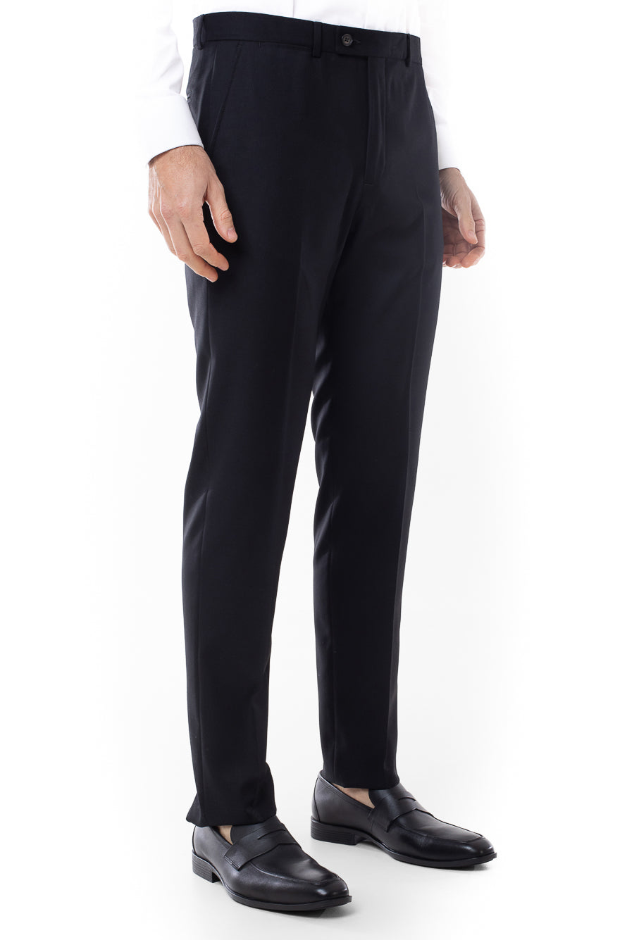 Terno Liso Slim Cambridge - Preto