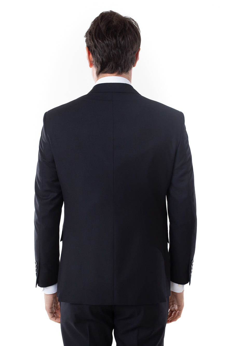 Terno Liso Slim Cambridge - Preto