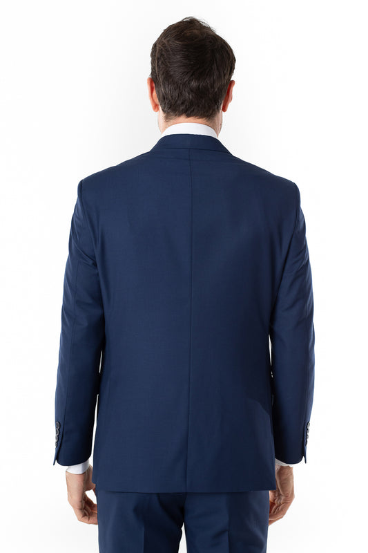 Terno Liso Slim Cambridge - Azul Escuro