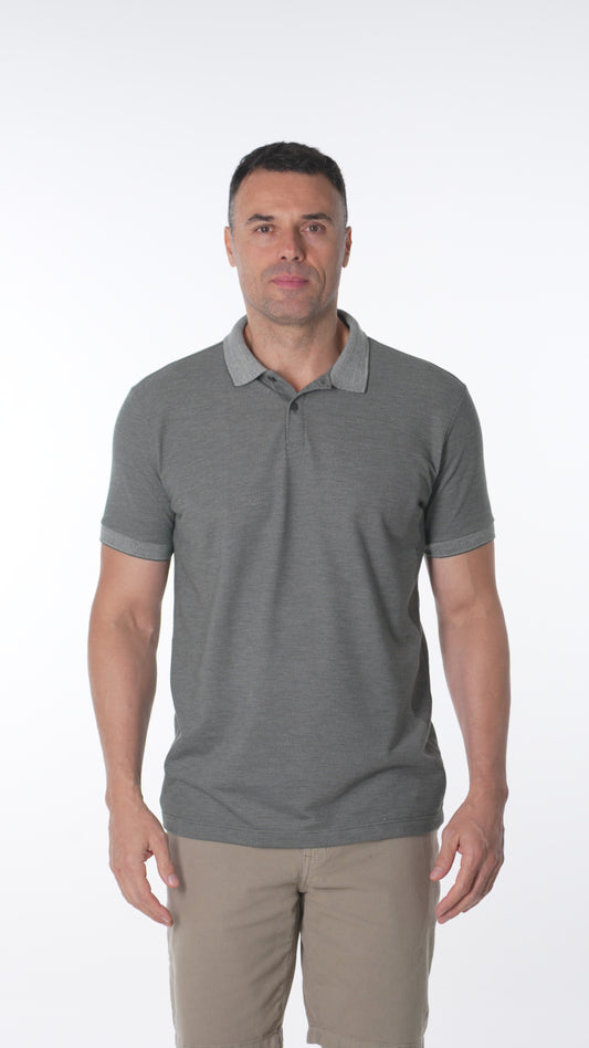 Polo Piquet Binada - Verde Escuro